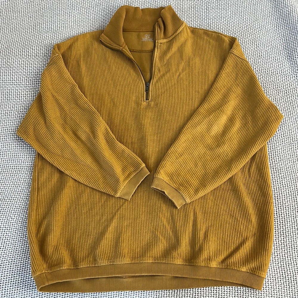 Aerie Good Vibes Corded Oversized Sweatshirt M
